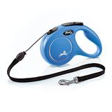 Flexi Classic Retractable Dog Leash (Cord), 16ft, Medium, Blue