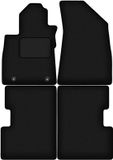 Wielganizator WLG-CARLUX Serie - Velours Autotapijten - Zwart - Voor MG ZS I Crossover