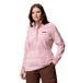 Columbia Benton Springs™ Printed Snap Fleece Met Halve Rits Roze XS Vrouw