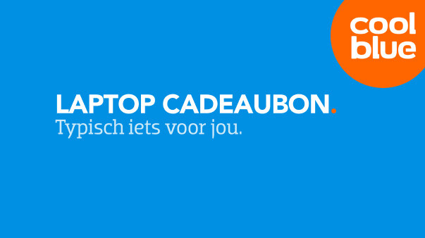 Coolblue Laptop cadeaubon van 10 euro