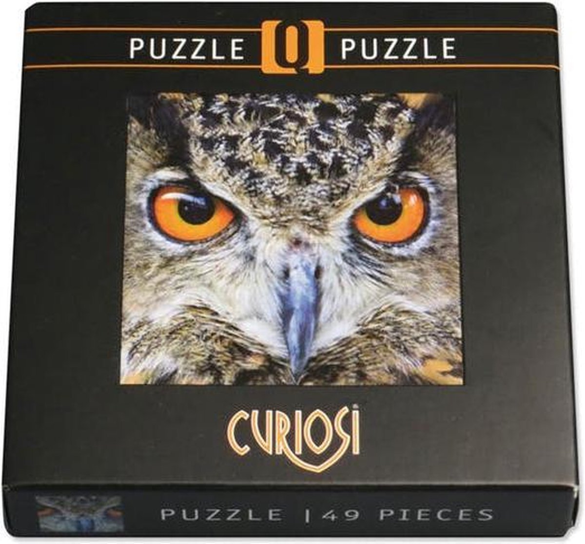 Curios Curiosi Q-puzzel (extra moeilijk) - Uil (66 stukjes)