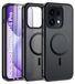 Oppo Étui magnétique pour Oppo Reno 16/Reno 16 Pro 5G avec film de protection