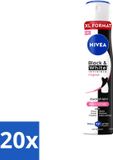 Nivea Deospray Invisible Black & White Original - 20 stuks