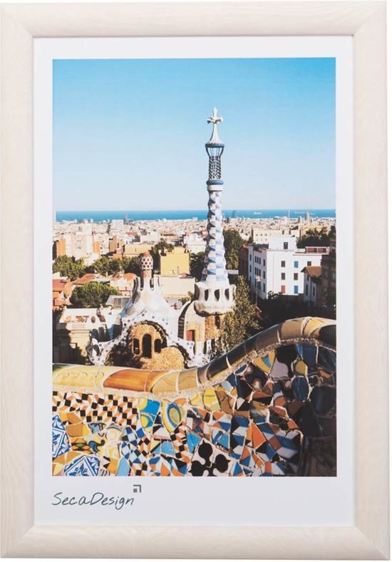 SecaDesign Curvy Fotolijst - 15x20 cm - Wit - 8719481043186