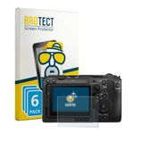 BROTECT - Screenprotector voor Canon EOS C50 - Folie Beschermfolie matte 6 Stuks