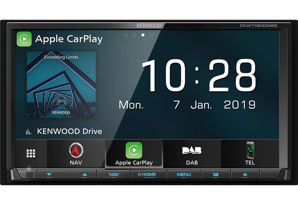 Kenwood DNX7190DSE3 - 6.95" TFT Touchscreen Navigator - Black