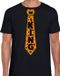 Bellatio Decorations Koningsdag t-shirt - king stropdas - heren - zwart L