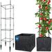 KOTARBAU Bloempot, Plantenpot, Trellis Klimplanten, Plantengeleider