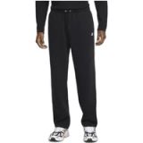 Nike Sportswear Club HQ4422-010, French-Terry-broek met open zoom (heren), zwart/zwart/wit, 2XL