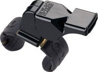 Fox 40 Classic Scheidsrechtersfluit met vingergrip - zwart