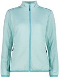 CMP Damesfleece met rits Grid Tech Unlimitech lagoon mel. XXL