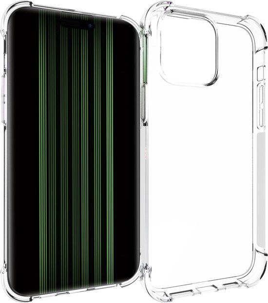 iMoshion Shockproof Case - Transparant - Geschikt voor Apple iPhone 15 Pro Max