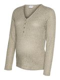 MAMA.LICIOUS Mlpammie Lia Ls Jrs Top 2f Noos Dames