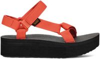 Teva Flatform Sandaal Dames Rood/Zwart Maat 38