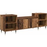 Meuble TV en bois ancien 160 x 35 x 55 cm