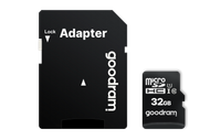 GoodRam M1AA Micro SD-kaart 32GB - Class 10 - UHS-I + Adapter