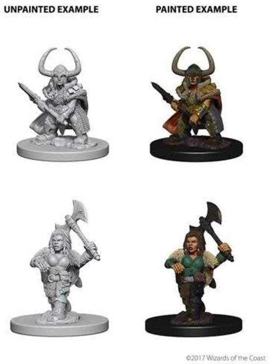 WizKids Dungeons and Dragons Nolzur's Marvelous Miniatures: Dwarf Barbarian, Female