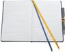 Linescapes Notitieboek Linescape A5 bruin geruit hardcover