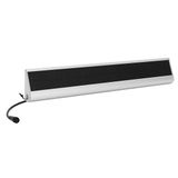vidaXL Elektrisch zonnescherm op zonne-energie 4,5 x 3,5 m Lichtgrijs