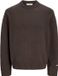 Jack & Jones Pull Jornorrebro Knit Crew Neck Sn 12282728 Mulch Hommes Taille - M