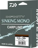 Daiwa Infinity Monofilament de pêche coulante (Brun, 790-1540 mètres)