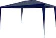 vidaXL Tente de réception 3x4 m PE Bleu