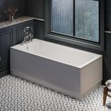 Hudson Reed Richmond Baignoire rétro – 170 x 75 cm - Tablier frontal et latéral de qualité première