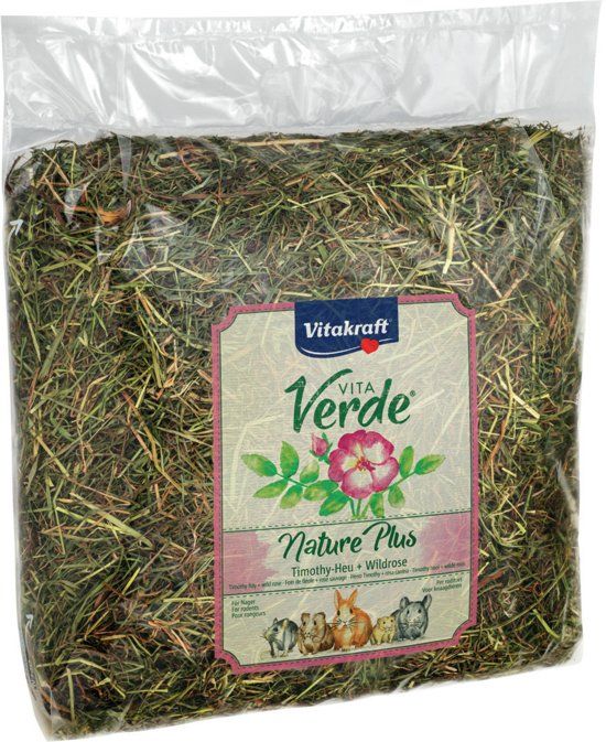 VITAKRAFT vita verde hooi wilde rozen - 500 gr