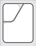 Hendi 805640 Aluminium Bac scellable 227x178 mm