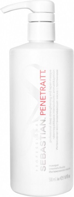 Sebastian Professional Sebastian Penetraitt Haarmasker 500 ml met pomp - Haarmasker voor alle haartypes