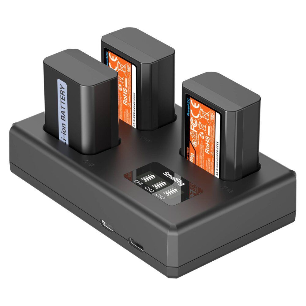 SmallRig Sony NP-FW50 Camera Battery Charger Kit (SmallRig 6019)