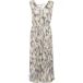 Kaffe Zomerjurk 'Vicki' beige / antraciet