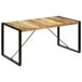 vidaXL Table de salle à manger 160x80x75 cm manguier massif