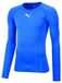 PUMA LIGA Baselayer Tee LS Jr Enfants Bleu Polyester/Élasthanne Taille 140