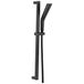 DELTA FAUCET 51799-BL H2Okinetic 3-Setting Slide Bar Handdouche, Mat Zwart