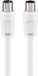 Goobay 11514 coax-kabel 10 m Coaxiaal Wit