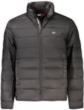 Tommy Hilfiger Schwarze Polyamidjacke Für Männer