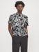 Jack & Jones T-shirt Jorlafayette Aop Tee Ss Crew Neck L 12250434 Noir Homme Taille - XL