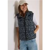 cecil Icecat Gewatteerd vest met capuchon en zakken