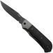 Kizer Trestle TP AirTi K3761TPA3, PVD BD1N, Gray Aluminum, Black Micarta zakmes, Azo design