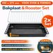 ICQN Extra Diepe Bakplaat en Rooster Set voor Oven - 455x375x60 mm