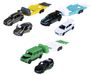 Mercedes-AMG Set de voitures miniatures - Remorque avec 2 voitures miniatures - Métal - Roue libre - Dès 3 ans - 19 cm