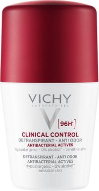 Vichy Déodorant Clinical Control 96H 50ml - Roll-on - Unisexe