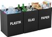 Spetebo Système de tri des déchets avec 3 compartiments