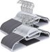 SONGMICS Set de cintres en plastique - 50 pièces - Gris clair