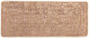 vidaXL - Tapijt - Runner - MARSA - Geel - 50 x 100 cm - Polyester en PVC