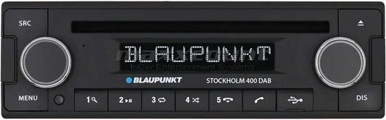 Blaupunkt Stockholm 400 DAB - Autoradio - Enkel Din- FM, AM, DAB, DAB+