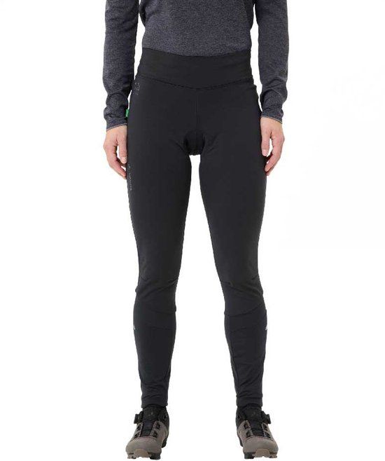 Vaude Bike Matera Warm II Lange Broek Zonder Bretels Zwart 42 Vrouw