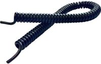 BKL Electronic 1506209 Spiraalkabel Li12Y11Y 400 mm / 1600 mm 2 x 0.50 mm² Zwart
