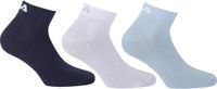 Fila Quarter 3-pack Hemelsblauwe Sokken 35-38 - 39/42